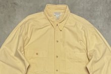 他の写真1: 80'S BANANA REPUBLIC 旧タグ シャモアクロス ワークシャツ ライトイエロー (VINTAGE)