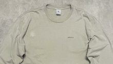 他の写真1: 90'S PATAGONIA "BENEFICIAL T'S" ロゴ刺繍 長袖 Tシャツ ベージュ メキシコ製 (VINTAGE)