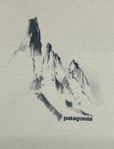 画像3: 90'S PATAGONIA "BENEFICIAL T'S" 長袖 Tシャツ ホワイト USA製 (VINTAGE)