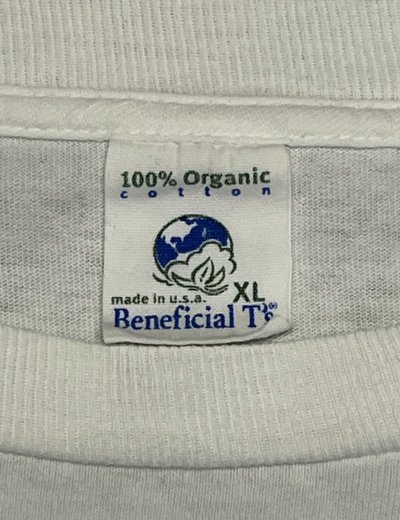 画像2: 90'S PATAGONIA "BENEFICIAL T'S" 長袖 Tシャツ ホワイト USA製 (VINTAGE)
