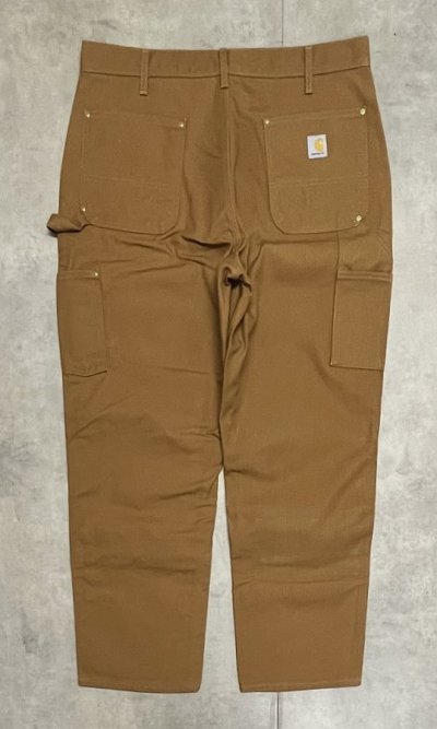 画像3: CARHARTT ダブルニー ダック ペインターパンツ ブラウン USA製 (DEADSTOCK)