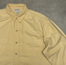 他の写真2: 80'S BANANA REPUBLIC 旧タグ シャモアクロス ワークシャツ ライトイエロー (VINTAGE)