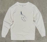 90'S PATAGONIA "BENEFICIAL T'S" 長袖 Tシャツ ホワイト USA製 (VINTAGE)