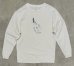画像1: 90'S PATAGONIA "BENEFICIAL T'S" 長袖 Tシャツ ホワイト USA製 (VINTAGE) (1)