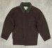 画像1: 90'S LL Bean 襟コーデュロイ ダック カバーオール ダークブラウン (VINTAGE) (1)