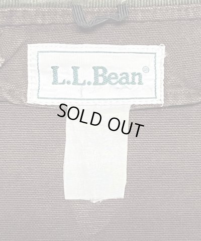 画像2: 90'S LL Bean 襟コーデュロイ ダック カバーオール ダークブラウン (VINTAGE)