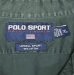 画像2: 90'S RALPH LAUREN POLO SPORT "LOWELL SPORT" ツイル レギュラーカラーシャツ ダークグリーン (VINTAGE) (2)
