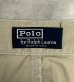 画像2: 90'S RALPH LAUREN "ボックスロゴ" ツープリーツ チノパンツ ベージュ USA製 (VINTAGE) (2)