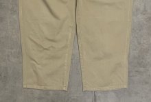 他の写真2: 90'S RALPH LAUREN "ボックスロゴ" ツープリーツ チノパンツ ベージュ USA製 (VINTAGE)