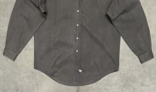 他の写真3: 90'S RALPH LAUREN ツイル BDシャツ チャコール USA製 (VINTAGE)