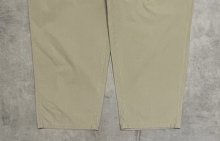 他の写真2: 90'S RALPH LAUREN "クレストロゴ" ツープリーツ ポプリンパンツ ベージュ TALONジップ USA製 (VINTAGE)