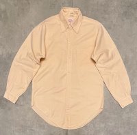 70'S BROOKS BROTHERS "MAKERS" 6ボタン オックスフォード BDシャツ ライトオレンジ USA製 (VINTAGE)