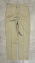 画像3: 80'S DICKIES 874 チビタグ ワークパンツ ベージュ W33L32 USA製 (VINTAGE) (3)