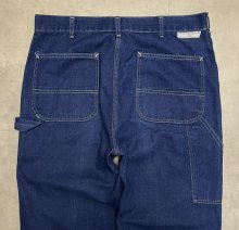 他の写真3: 80'S SEARS トップスナップボタン ペインターパンツ インディゴ USA製 (VINTAGE)