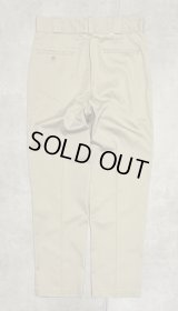 80'S DICKIES 874 チビタグ ワークパンツ ベージュ W33L32 USA製 (VINTAGE)