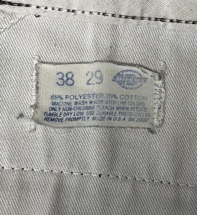画像4: 80'S DICKIES 874 チビタグ ワークパンツ ブラウン W38L29 USA製 (VINTAGE)