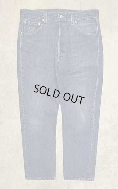 画像1: 90'S LEVIS 501 デニム インディゴ W36L30 USA製 (VINTAGE)