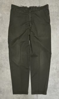 60'S BIG MAC "PENN-PREST" ワークパンツ TALONジップ ダークカーキ (VINTAGE)