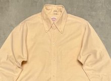 他の写真1: 70'S BROOKS BROTHERS "MAKERS" 6ボタン オックスフォード BDシャツ ライトオレンジ USA製 (VINTAGE)
