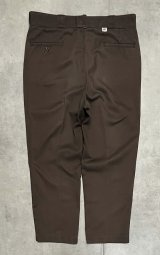 80'S DICKIES 874 チビタグ ワークパンツ ブラウン W38L29 USA製 (VINTAGE)