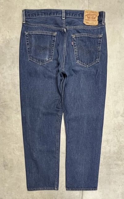 画像3: 90'S LEVIS 501 デニム インディゴ W36L30 USA製 (VINTAGE)