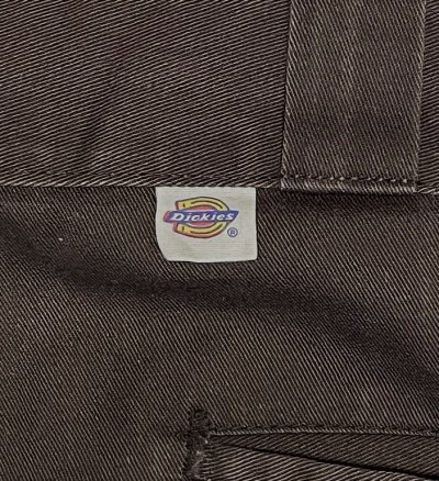画像2: 80'S DICKIES 874 チビタグ ワークパンツ ブラウン W38L29 USA製 (VINTAGE)