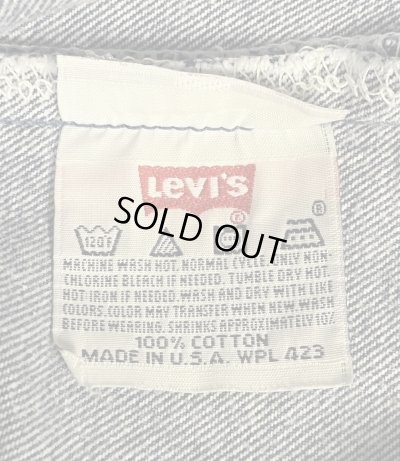 画像2: 90'S LEVIS 501 デニム インディゴ W36L30 USA製 (VINTAGE)