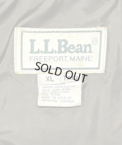 画像2: 90'S LL Bean "A-2" レザー フライトジャケット ダークブラウン TALONジップ USA製 (VINTAGE)