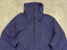 他の写真1: 80'S PATAGONIA 三角タグ ハーフジップ ナイロン アノラックジャケット ダークパープル USA製 (MINT CONDITION)
