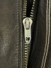 画像3: 90'S LL Bean "A-2" レザー フライトジャケット ダークブラウン TALONジップ USA製 (VINTAGE) (3)