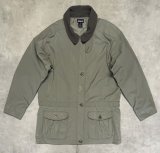 90'S PATAGONIA "STREET SHELL JACKET" チンスト付き ナイロン カバーオール カーキ (VINTAGE)