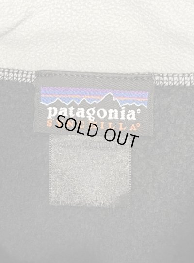 画像2: 00'S PATAGONIA "SYNCHILLA" フルジップ フリースベスト ブラック (VINTAGE)