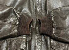 他の写真2: 90'S LL Bean "A-2" レザー フライトジャケット ダークブラウン TALONジップ USA製 (VINTAGE)