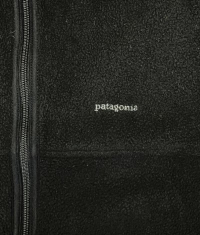 画像3: 00'S PATAGONIA "SYNCHILLA" フルジップ フリースベスト ブラック (VINTAGE)