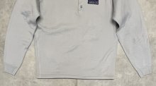 他の写真3: 80'S PATAGONIA デカタグ ヘンリーネックシャツ グレー (VINTAGE)