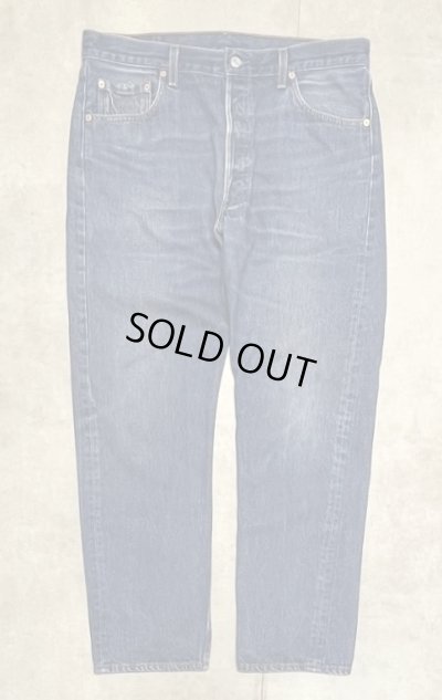 画像1: 90'S LEVIS 501 デニム インディゴ W36L30 USA製 (VINTAGE)