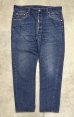 画像1: 90'S LEVIS 501 デニム インディゴ W36L30 USA製 (VINTAGE) (1)