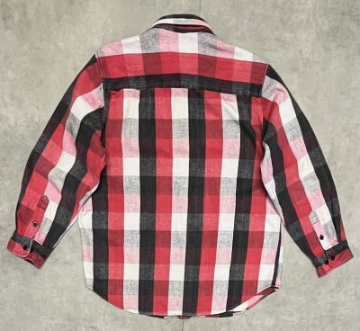画像4: 90'S FIELD'N FOREST ヘビーフランネル ワークシャツ チェック柄 (VINTAGE)