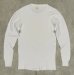 画像1: 80'S St JOHN'S BAY コットン100% サーマル 長袖 Tシャツ ホワイト USA製 (VINTAGE) (1)