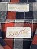 画像2: 80'S VALUE LINE プリントネル フランネルシャツ チェック柄 (VINTAGE) (2)