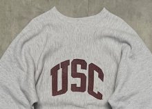 他の写真1: 90'S CHAMPION "USC" 刺繍タグ リバースウィーブ グレー USA製 (VINTAGE)