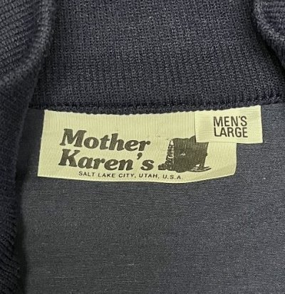 画像2: 80'S MOTHER KAREN'S ハーフジップ ドリズラージャケット ツートンカラー (VINTAGE)