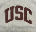 画像3: 90'S CHAMPION "USC" 刺繍タグ リバースウィーブ グレー USA製 (VINTAGE) (3)