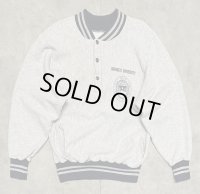 90'S CHAMPION 青タグ スナップボタンヘンリーネック リバースウィーブ グレー USA製 (VINTAGE)