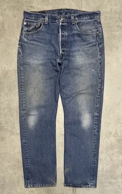 画像1: 00'S LEVIS 501 デニム インディゴ W34L30 USA製 (VINTAGE)