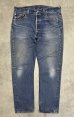 画像1: 00'S LEVIS 501 デニム インディゴ W34L30 USA製 (VINTAGE) (1)