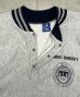 画像3: 90'S CHAMPION 青タグ スナップボタンヘンリーネック リバースウィーブ グレー USA製 (VINTAGE) (3)