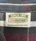画像2: 90'S FIVE BROTHER ヘビーフランネル ワークシャツ チェック柄 (VINTAGE) (2)