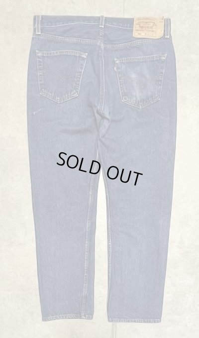画像3: 90'S LEVIS 501 デニム インディゴ W36L30 USA製 (VINTAGE)