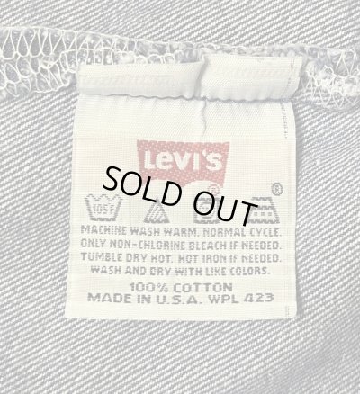 画像2: 90'S LEVIS 501 デニム インディゴ W36L30 USA製 (VINTAGE)